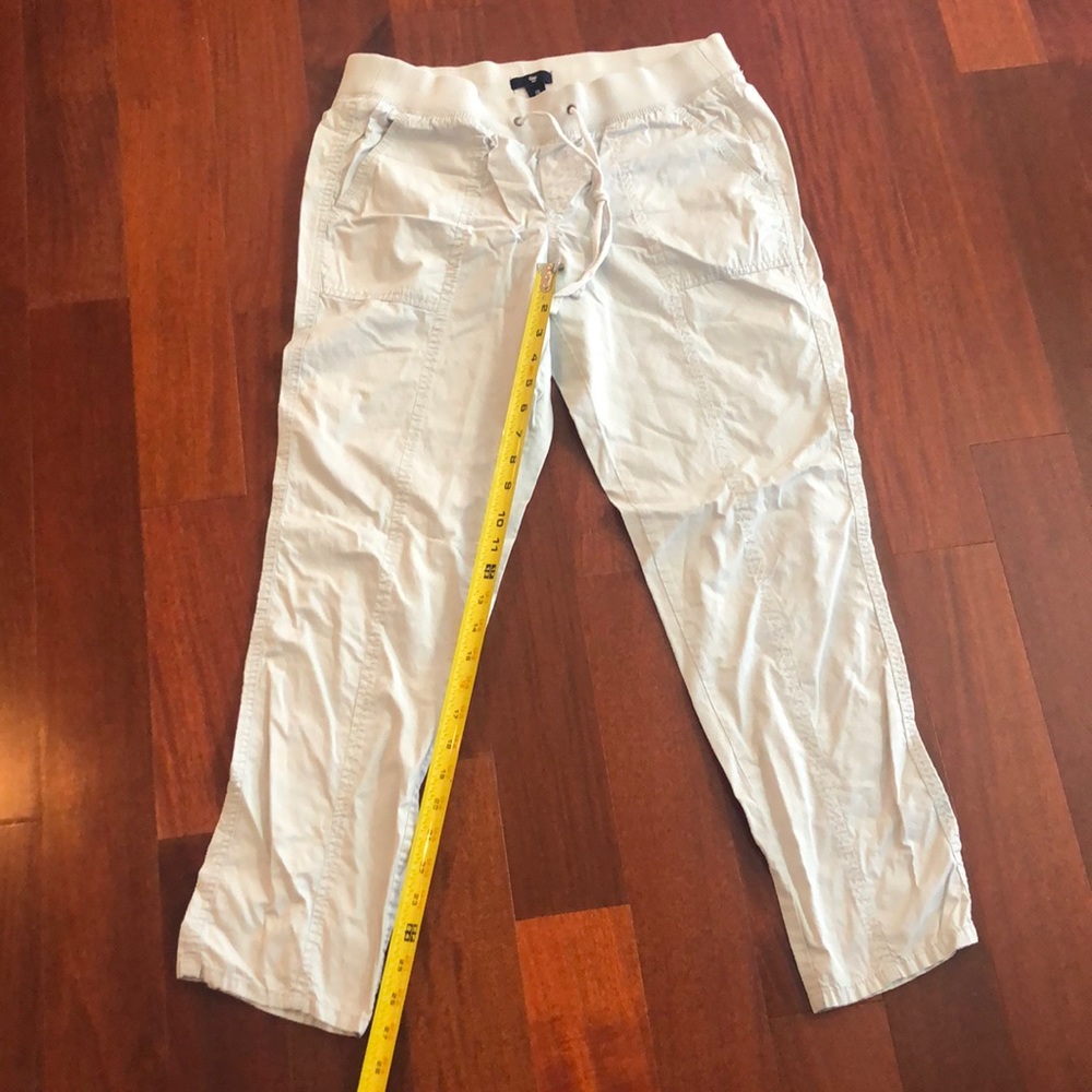 Gap Cropped Pants Drawstring Size Small Capris - image 1